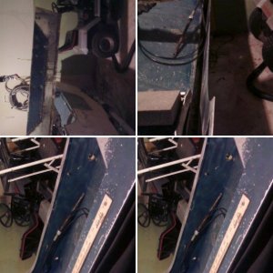 1983 syvan aluminum boat tansom wood repacement