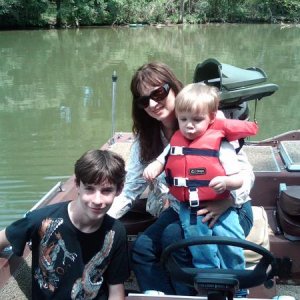 family in boat 2