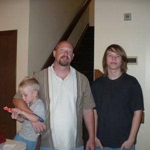 Me and the boys ( Me at my heaviest over 250)