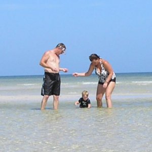 Shannon and I with our little son Jayden.