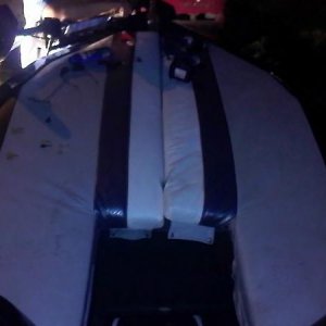 suntanning pads upfront