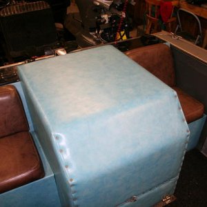 doghouse without the fish/bait station sitting on it.