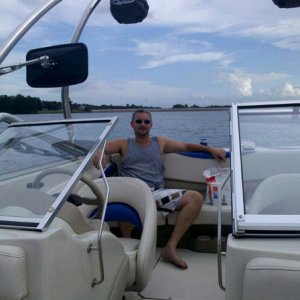 Maiden Voyage. Enjoying a gourmet dinner on the water.