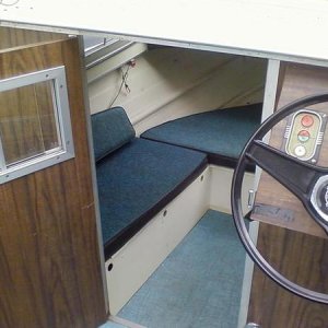 Original 1969 cabin seats