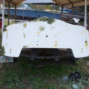 after sanding 
patching and filling