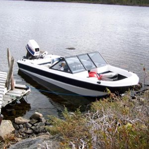 My boat at the cabin.