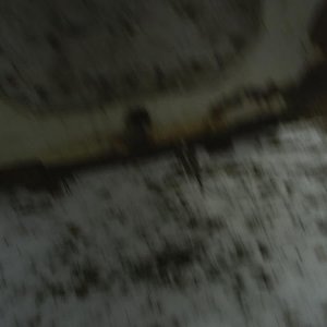 Crack on lower starboard corner