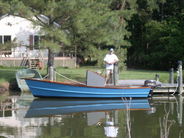 Brent's boat, home dock, 6.10.07