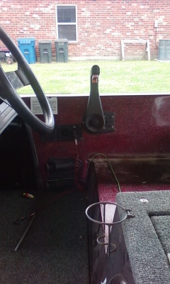 Cajun Fiberglass, Johnson 90hp shift panel