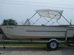 Checking it over for first time.