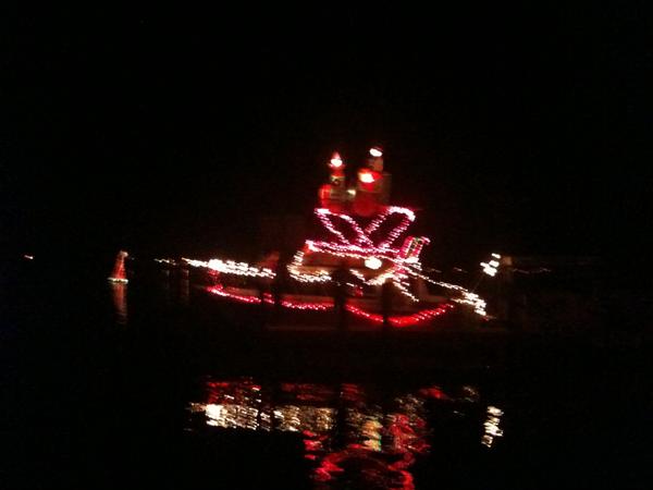 Christmas boat parade