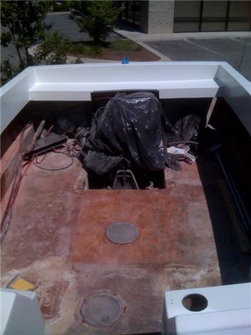 floor is done, ready for carpet