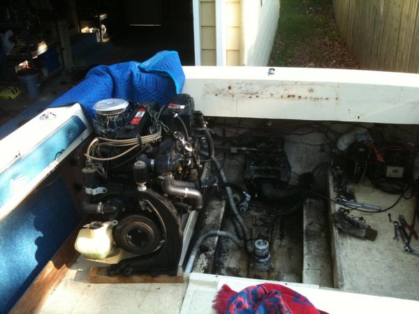 I have room for two more of these motors. But this one runs fine.