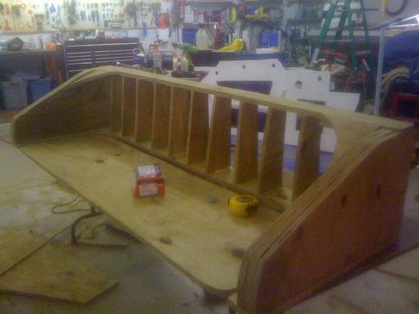 I replaced all wood.  New sofa back.