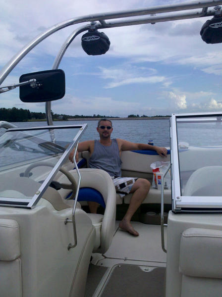 Maiden Voyage. Enjoying a gourmet dinner on the water.