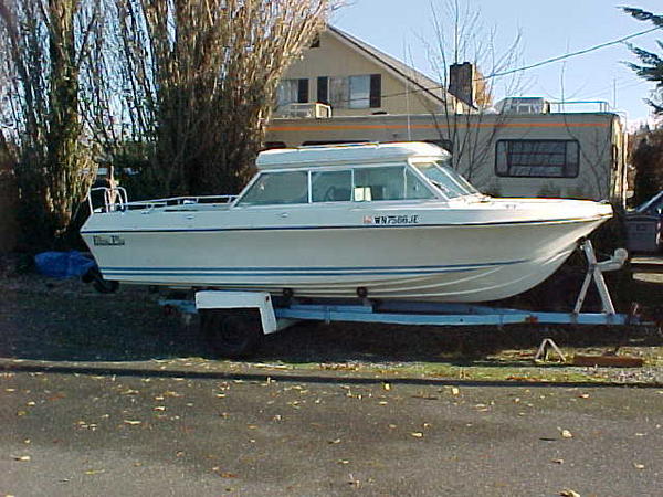 MVC 011S  1997  19 ft Glasply Hard top   don't get any better than this for big water trolling.