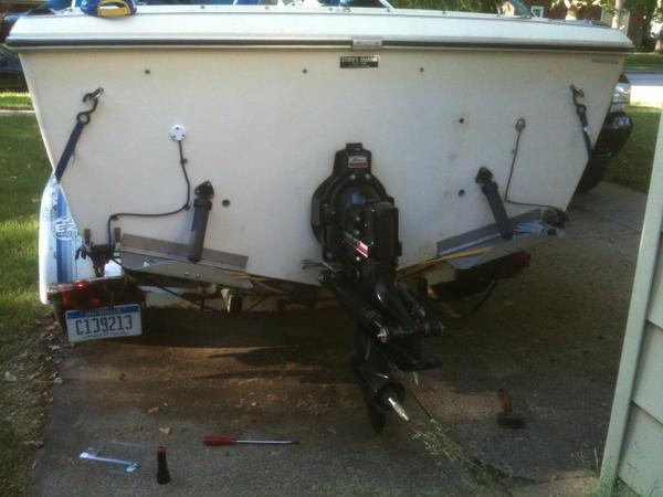 Out drive installed.