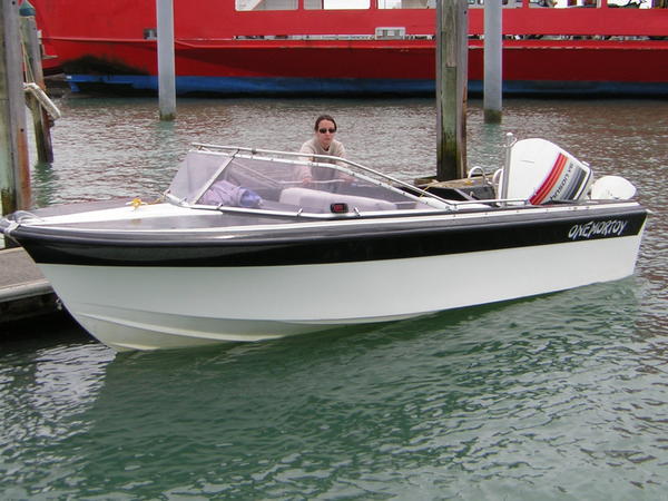 Parked up at Half Moon Bay, Auckland, New Zealand
