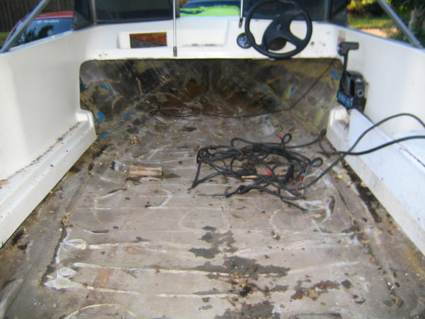 second floor removed showing original floor