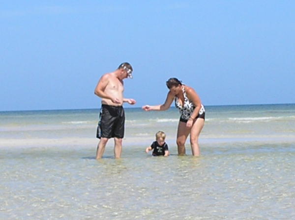 Shannon and I with our little son Jayden.